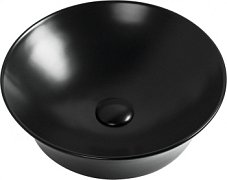 Раковина накладная Aquanet Smart-1-MB 42 черный матовый