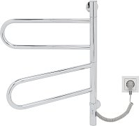 Полотенцесушитель электрический Vincea 44x60 VTD-1R1CE хром