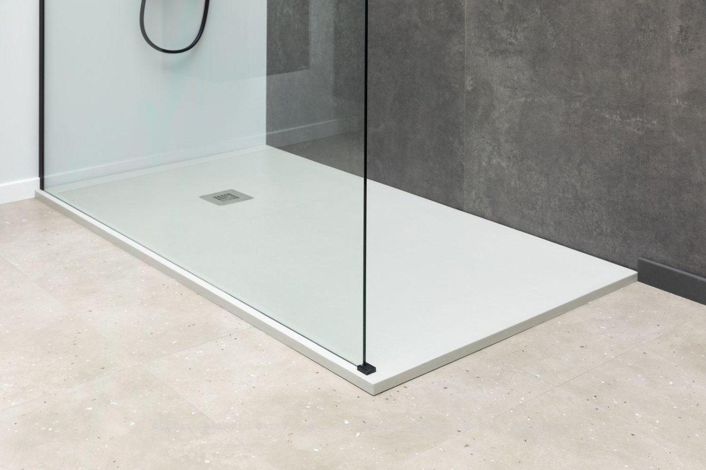 Душевой поддон Aquanet Pleasure 160х90 серый