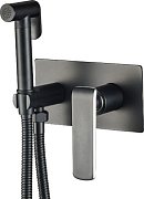 Смеситель с гигиеническим душем Haiba HB55548-7 черный