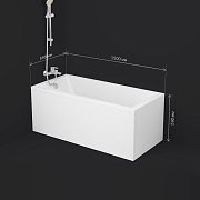 Акриловая ванна AM.PM Gem 150x70 W93A-150-070W-A